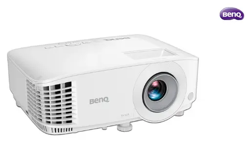 Proyector BenQ MS560, Resolución de SVGA (800x600), Contraste 20,000:1 y 4,000 ANSI-Lumens. Color Blanco.