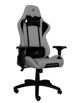Silla Gamer Balam Rush Thunder 2, inclinación ajustable, soporte lumbar, Color Gris.